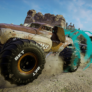 Monster Jam Steel Titans 2 De Vrachtwagen van het hondemonster