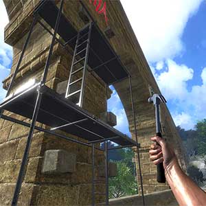 Monuments Flipper - Reconstructie van pilaren