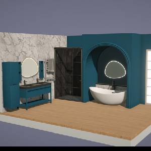 Moving Through Life - Badkamer