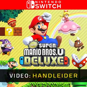 New Super Mario Bros U Deluxe Nintendo Switch- Aanhangwagen