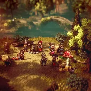 Octopath Traveler 2 - Feestkamp