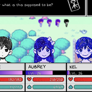 Omori Interface do jogo
