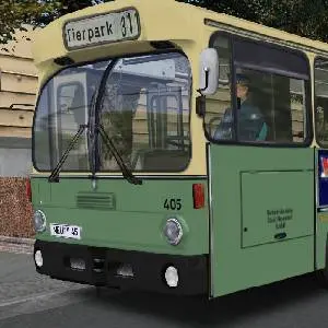 OMSI 2 Citybus O305G - Groen-gele Busvariant