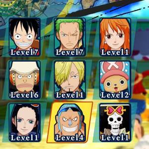 One Piece Unlimited World Red - Personages
