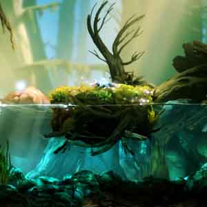 Ori and the Blind Forest - Drijvend op het water