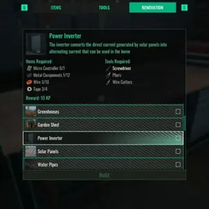 Outbreak Island - Stroomomvormer