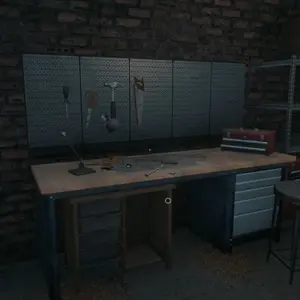 Outbreak Island - Werkplaats