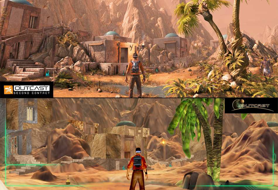 Outcast 1.1 vergeleken met Outcast: Second Contact