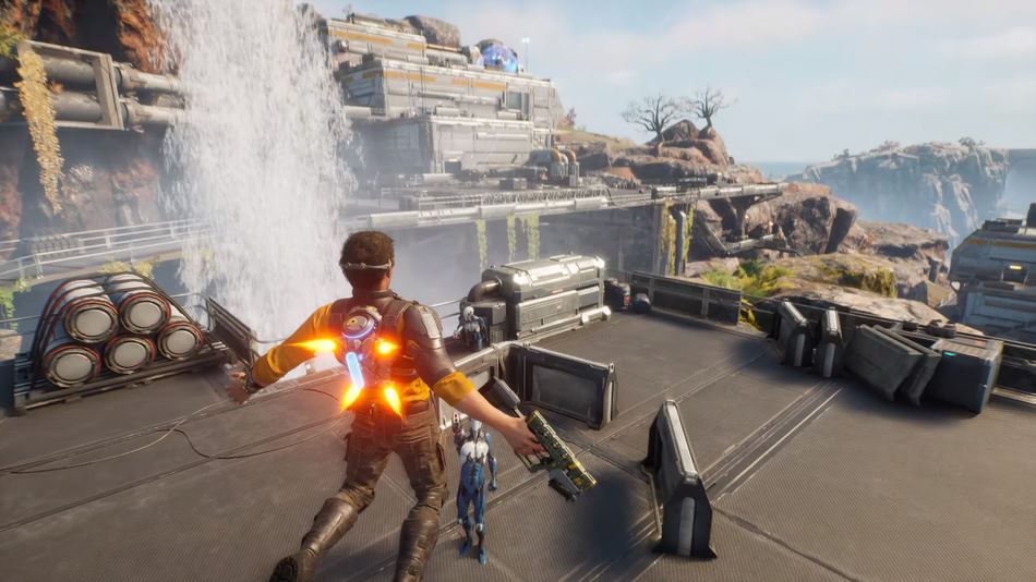 Outcast: Een Nieuw Begin, Cutter zet een hinderlaag voor robotinvasoren