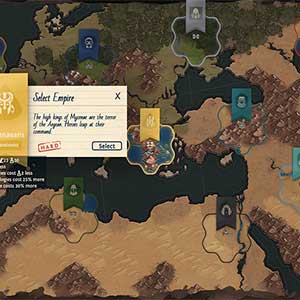 Ozymandias Bronze Age Empire Sim - Selecteer uw rijk