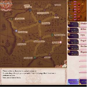 Palais de Reine - Strategiefase