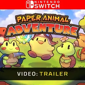 Paper Animal Adventure  Nintendo Switch - Video Trailer