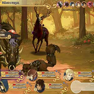 Path of the Midnight Sun- Selecteer een Doel