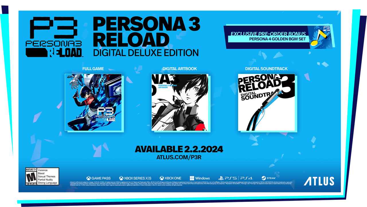 Persona 3 Reload Digitale Deluxe