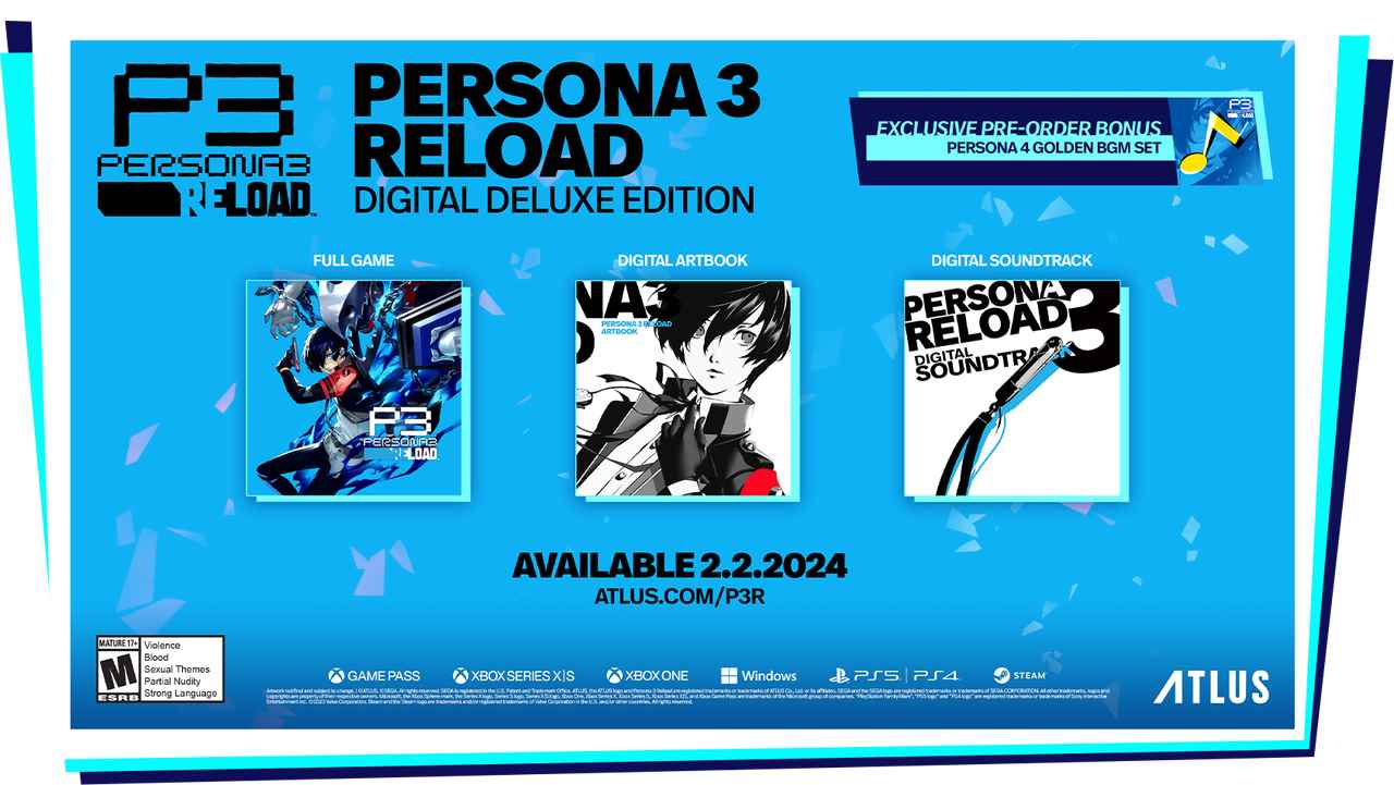 Persona 3 Reload Digitale Deluxe Persona 3 Reload Digitale Deluxe
