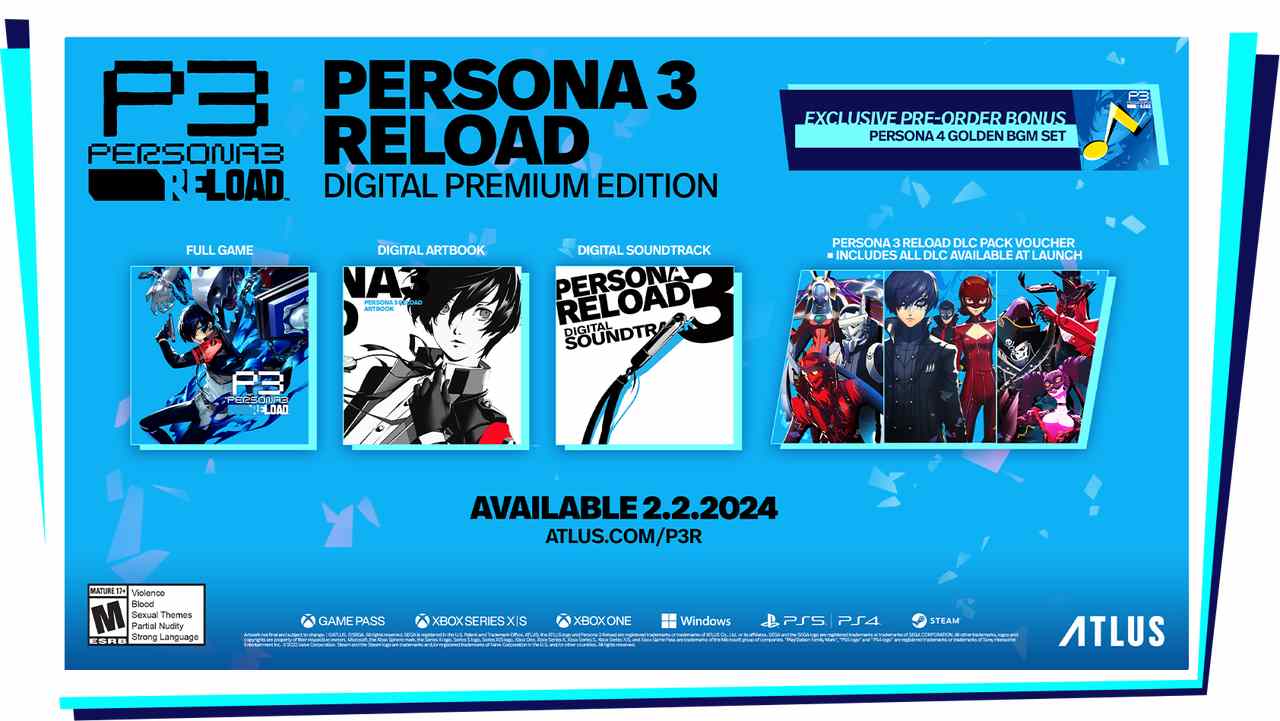 Persona 3 Reload Digitale Premium