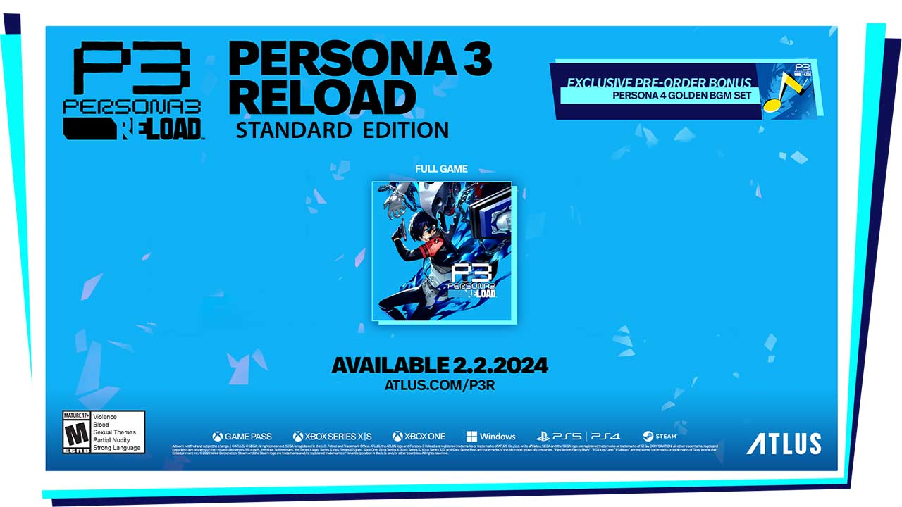Persona 3 Reload Standaard Editie