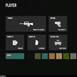 Phantom Squad - Spelersbezetting