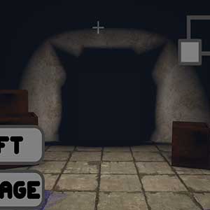 knock-out geslagen door vallend puin