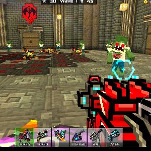 Pixel Gun 3D PC Edition Wave 1 Zombies