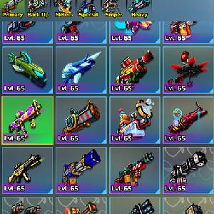 Pixel Gun 3D PC Edition Primaire Wapen