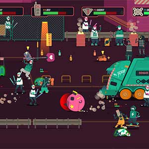 PixelJunk Scrappers Deluxe Oorlog