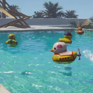 Placid Plastic Duck Simulator Ducks Galore - Propeller-eend