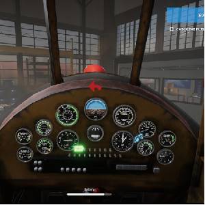 Plane Accident Controleer Brandstofmeter