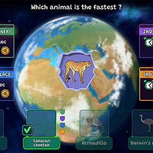 Planet Quiz Learn & Discover Saharan Cheetah