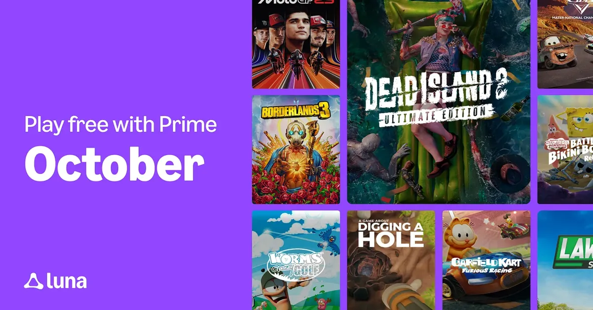 Play Free With Prime On Luna October 2025