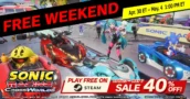 Speel Sonic Racing CrossWorlds Dit Weekend Gratis Op Steam
