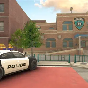 Police Car Simulator - Politiewagen
