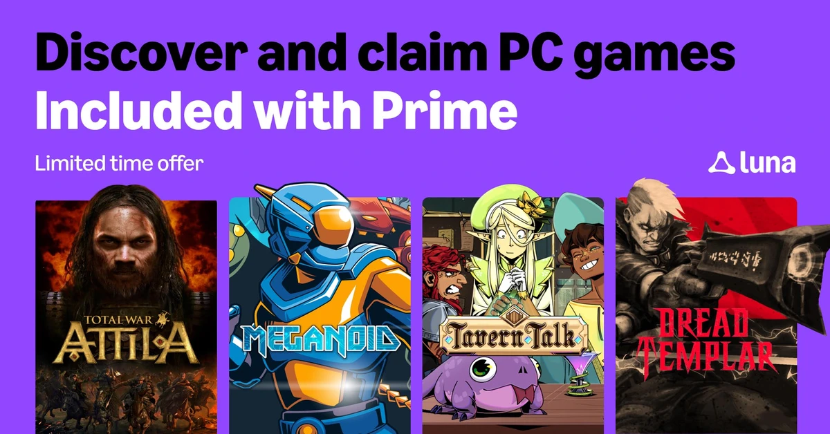 Amazon Prime Free PC Games for February 2026