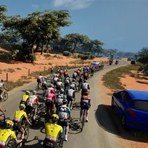 Pro Cycling Manager 25 - Bovenaanzicht