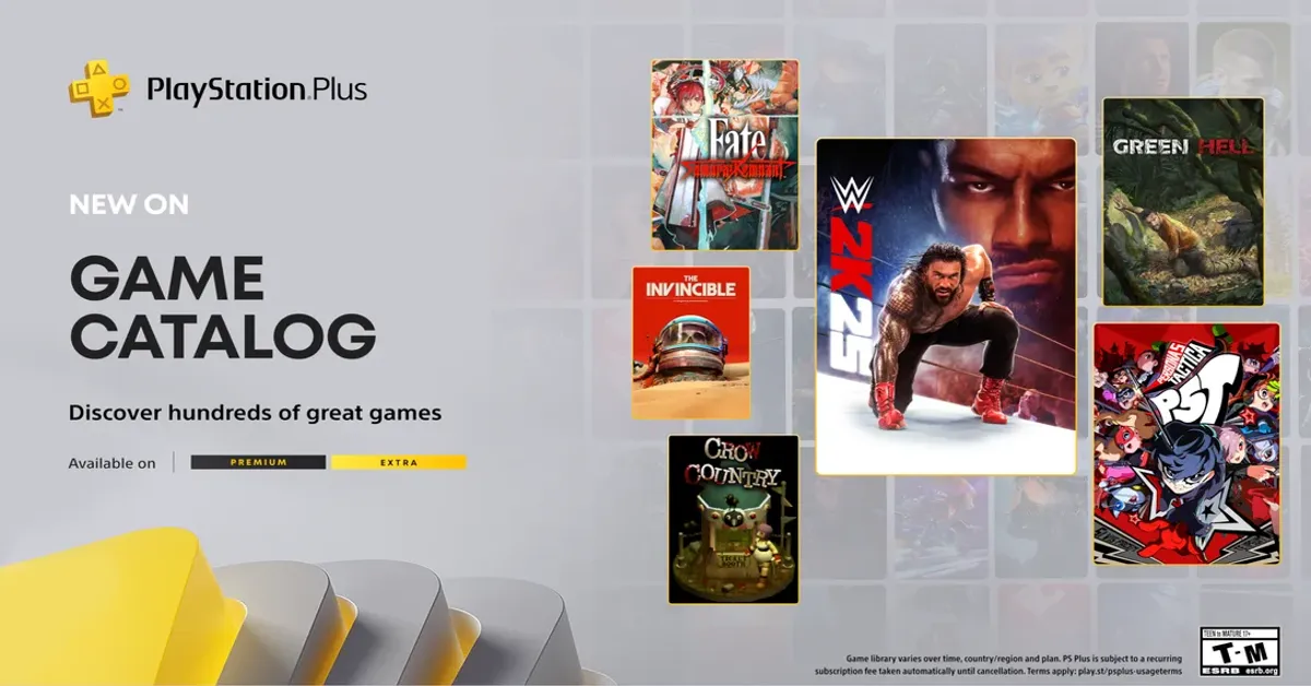 PS Plus Game Catalog For September 2025
