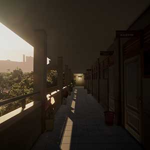 vreselijke sfeer, zelfs als er geen vijand is...