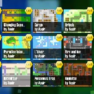 Race a Bit - Door Speler Gemaakte Kaarten