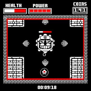 Prachtige monochrome pixel art graphics