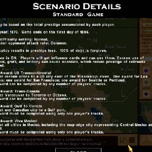 Rails Across America - Scenario-details