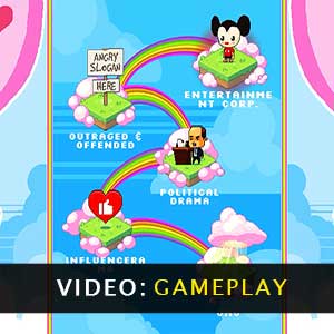 Rainbows, toilets & unicorns Gameplay Video