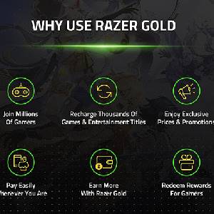 Razer Gold Gift Card - Waarom Razer Gold