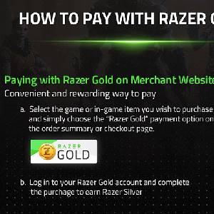 Razer Gold Gift Card - Betalingsmethode