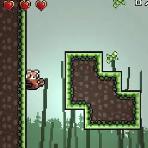 Red Panda is Hungry - Klimmen