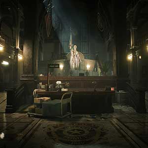 Resident Evil 2 Racoon City Politie Statin