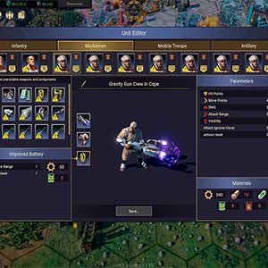 Revival Recolonization Eenheidseditor