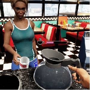 Road Diner Simulator - Koffie