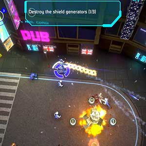 Schildgeneratoren vernietigen