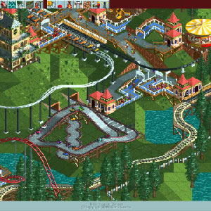 Rollercoaster Tycoon Deluxe -  Rollercoaster