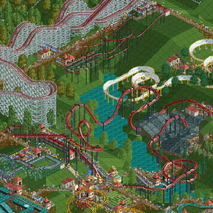 Rollercoaster Tycoon Deluxe -  Rollercoaster