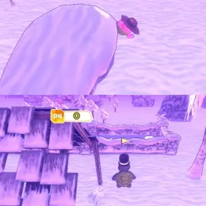 Running Fable Petite Party - Gesplitst scherm